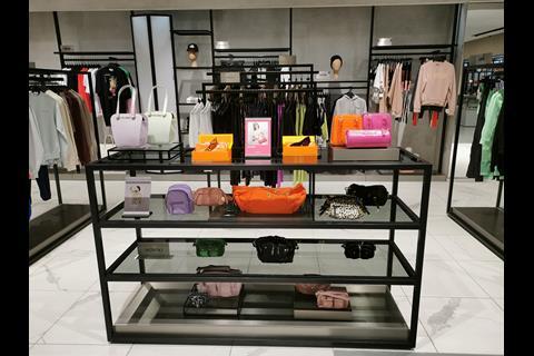 The store features modular merchandising units, allowing Frasers to flex which brands and products it showcases based on consumer demand.